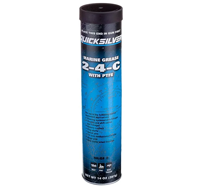 QUICKSILVER 2-4-C Marine Lubricant 397 g univerzális hajózási kenőzsír PTFE-vel